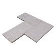 GeoCeramica Entree 40x80x4 cm Impasto Grigio