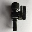 Slangkraan met schroef 3-4 buiten 12mm