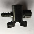 Slangkraan met schroef 1-2 binnen 12mm