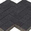 Strada Naturo halve BSS 10.5x10.5x8 cm Carbon (88st-m2)