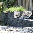 Wallblock Tumbled 12x12x30cm Antraciet