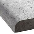 Schellevis Zwembadrand Hoek Links 100/60x40x5 cm grijs