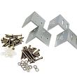 Aluminium Hoekbeslagset (6x) tbc WPC scherm