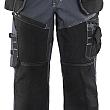 Restpartij Werkbroek X1500 150013709499C54 Grijs-Zwart mt. C54 (verkleurd) OW2018