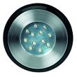 Restpartij Grondspot rond led rvs 9cm 7052 (uitlopend) OW2018