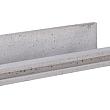 Betonpaal lichtgewicht met schroefbus eindpaal 11.5x11.5x314cm Grijs-Wit