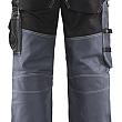 Restpartij Werkbroek X1500 150013709499C54 Grijs-Zwart mt. C54 (verkleurd) OW2018