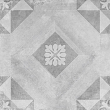 GeoCeramica 60x60x4 cm Symbol Block Smoke