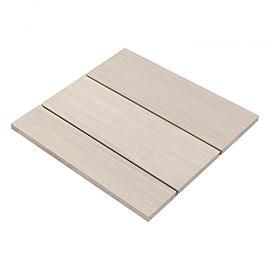 WPC Kantplank LightGrey 23x138x3000mm Massief - 2408