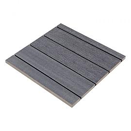 WPC terrasplank Vintage Graphite - Wenge 23x138x4000mm Massief 2856-400