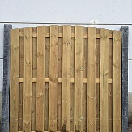 Betonpaal ruw 10x10x270cm tussenpaal voor toog schermen Antraciet