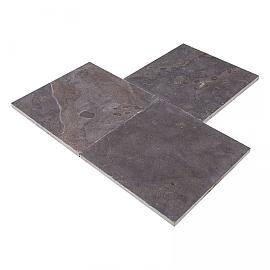 Spotted Blue 60x60x3 cm met facet MO