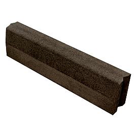 Trottoirband 13-15x25x100 cm KOMO Antraciet - Zwart (visbek)