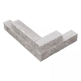 Splitblok noors grijs 38x9x9 cm