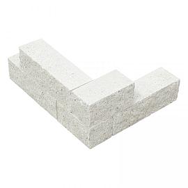 Splitblok noors wit 29x9x9 cm