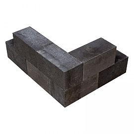 Stapelblok Linia-Patio Strak Antraciet 30x15x15 cm