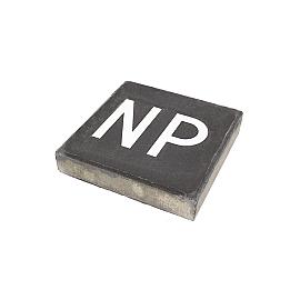 Symbooltegel Niet-Parkeren NP 30x30x6 cm Antra - Wit