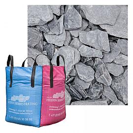 Canadian slate black extra zwart-zeer plat 30-60 (bigbag van 1500 kg)