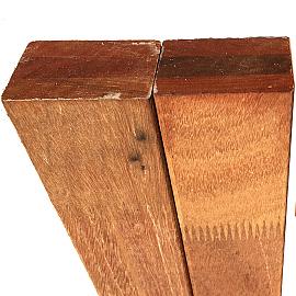 Hardhout Bangkirai Regel - Rib 40x60x3900mm fingerjoint-gelamineerd  2156-390