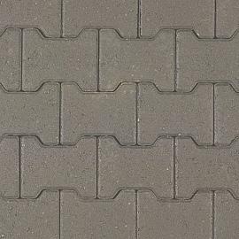 H-Profielsteen 8cm Antraciet met facet