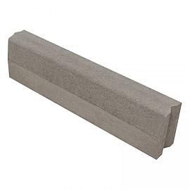 Trottoirband 13-15x25x100 cm Grijs vb