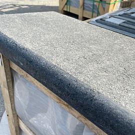 Zwembadrand binnenhoek 50x50x30x3-5 cm Gevlamd met gezoete neus Montana Black