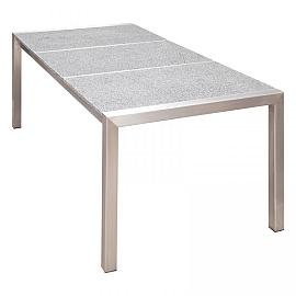 Restpartij RVS tafel Type 4 Tripart 200x100 cm OP=OP