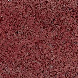 Pasblokje 20x20x5cm rood struktuur