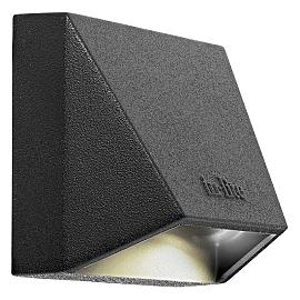 In-lite Mini Wedge Dark (new) wall 12v-1.5w led alu. Dark Grey WW