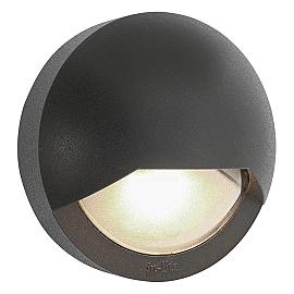 In-lite Blink Dark Wall 12V-1.5W LED Alu. Dark Grey. WW
