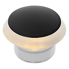 In-Lite Puck 60 Dark 12V-1.5W LED Ø60mm Warm White diffuse Ring 86mm