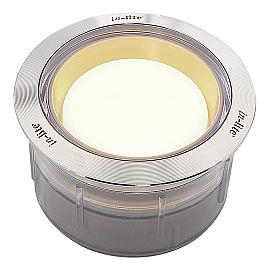In-lite FUSION 60 Integrated 12V-1W LED RVS Ø60mm WW