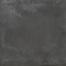 Keramische tegel 80x80x1 cm Concreet Black