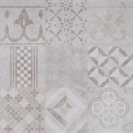 Keramische tegel 60x60x1 cm Mosaik Beige