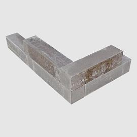 Stapelblok Linia-Patio Strak Naturel Grey 60x12x10 cm