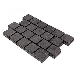 Plazza Kassei 15x15x6 cm Basalt