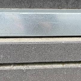 Infinito Comfort Boordsteen 6x20x100 cm Medium Grey