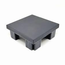 Boston PVC Paalkap 75x75mm RAL7016 - 2658
