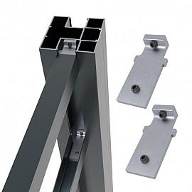 Boston U-lijst start-top L-175 cm 25x30mm RAL7016 - 2644