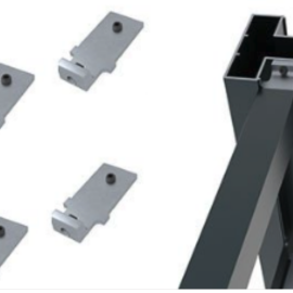 Boston-set van 4 connectors v. U-lijsten - 2645