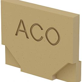 Aco Euroline losse Eindplaat