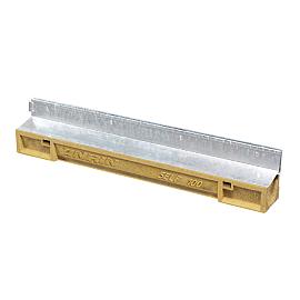 Aco Slotline opzetstuk RVS 100cm