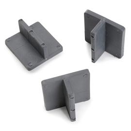 Vari Spacer T-stuk 5 mm afstandhouder 5x50x55 mm herbruikbaar (100 stuks)