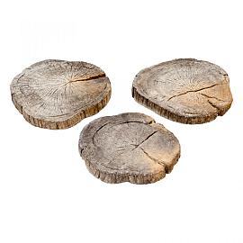 Timberstone Stapsteen Driftwood Ø30-45 cm (niet per post te versturen)