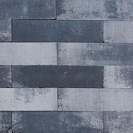 Stapelblok Grijs-Zwart 60x12x12 cm