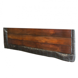 Beschoeiing schot Kant en klaar Hardhout klasse1 200x100x4 cm