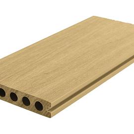 Fun-Deck WPC Ultrashield 23x138x4000mm  ronde kamers Cedar 2784-400