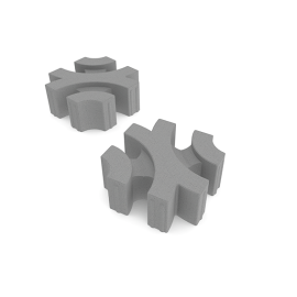 Virage Ecologische bestrating 30x30x12 cm Grey