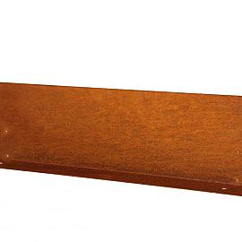 Kantopsluiting Double (flg) 16,5 cm Corten