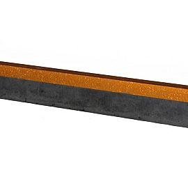 U-profiel gelijkzijdig opsluitband 5 cm - 300x5,4x5,07/5,07 cm Corten
